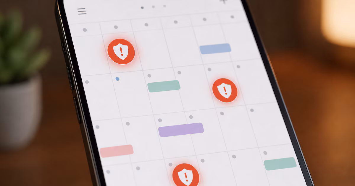 Falsas invitaciones de calendario: el nuevo vector de phishing que roba datos y dinero