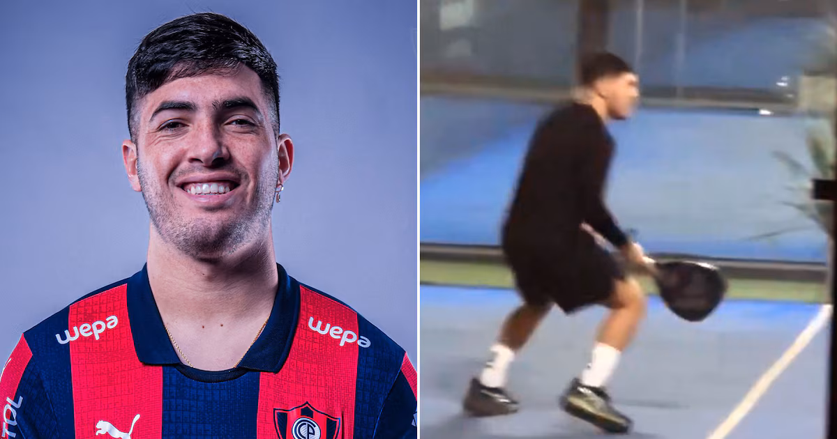Cerro Porteño aplica una multa económica a Ignacio Aliseda tras ser visto jugando pádel