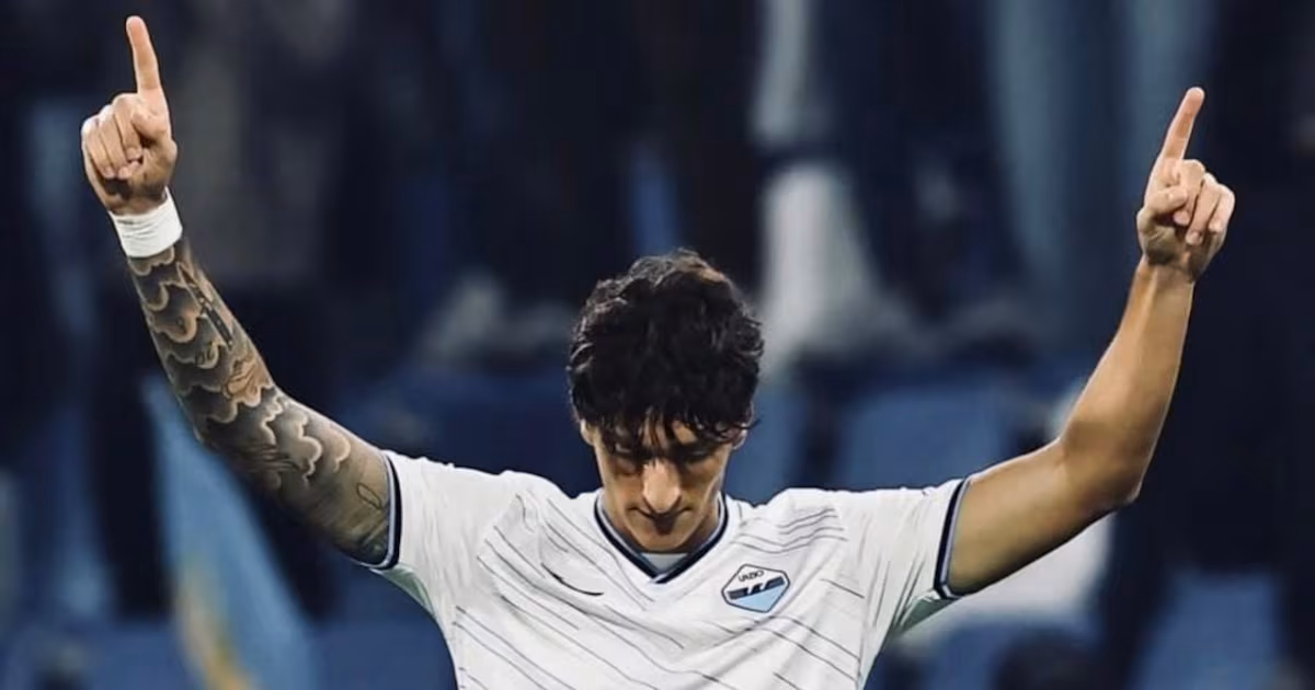Romano Mussolini, defensor de Lazio, marca su primer gol y reaviva la historia de su linaje