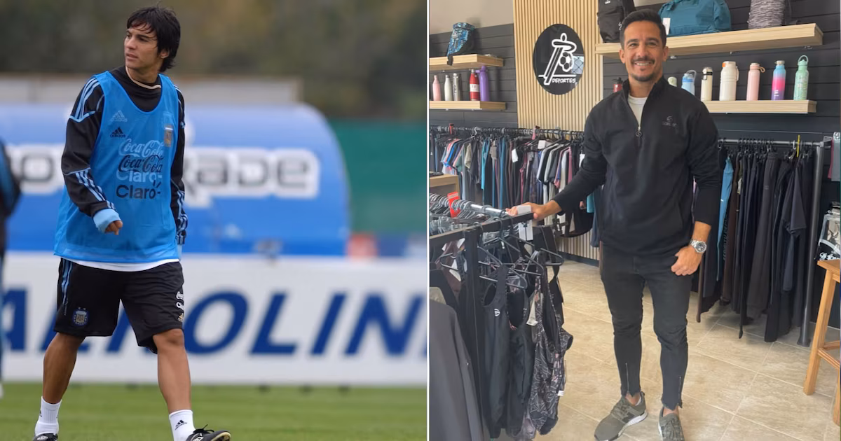 Bertoglio: de figura de la selección local de Maradona a emprendedor de indumentaria deportiva y soñador de volver a las canchas