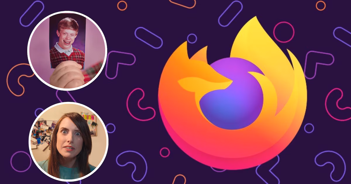 Mozilla apuesta a la nostalgia con memes de los 2000 para impulsar Firefox y competir en privacidad; Chrome amplía el autocompletado vía Gmail