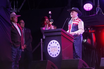 La Rural fue escenario de un rodeo organizado por la embajada de EE. UU. para conmemorar 250 años de Independencia, con presencia política y empresarial