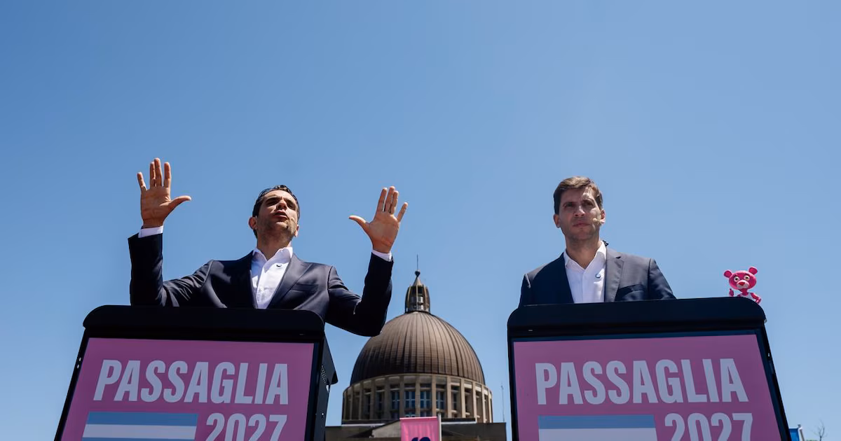 Los Passaglia lanzaron su campaña en San Nicolás y prometen una tercera vía para 2027